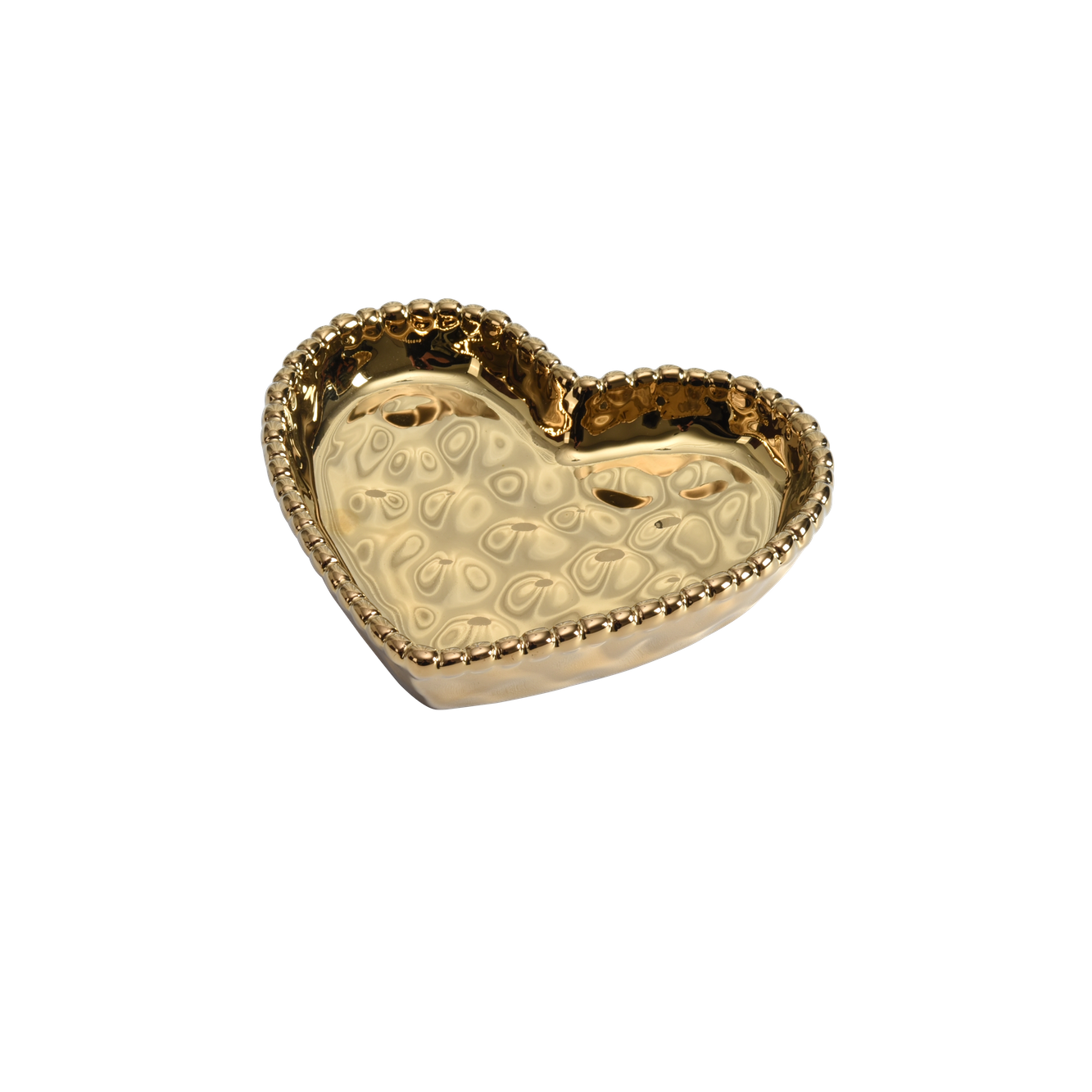 Mini Heart Dish Gold