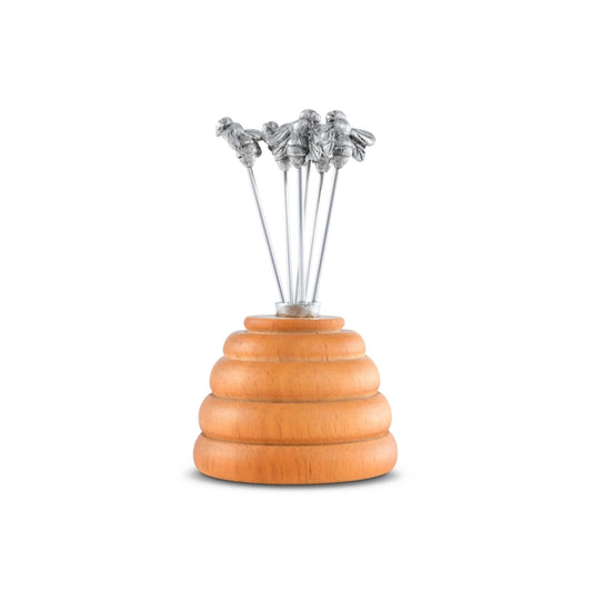 Hive of Bees Cheese Pick Set