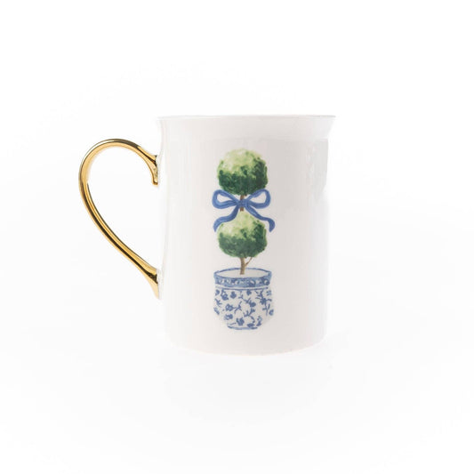 Gold Handle Mug | Topiary