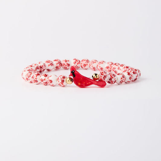 Holy Water Bracelet - Red Cardinal