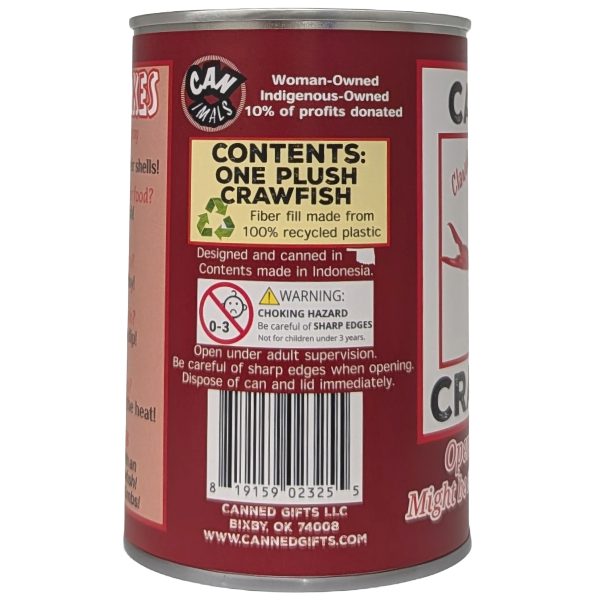 Clawdia the Canned Crawfish