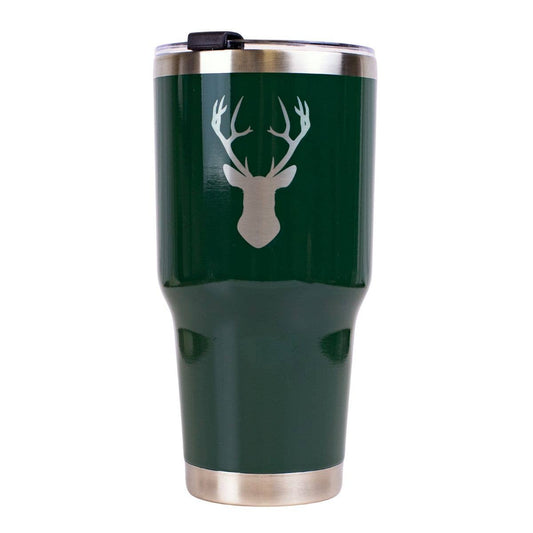 Deer Etched Tumbler 30oz.