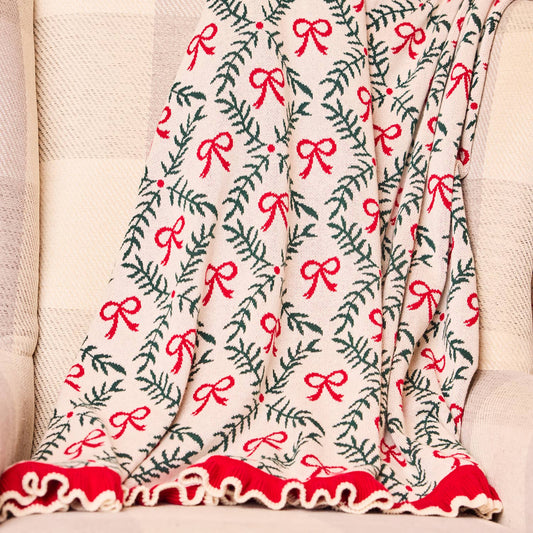Holiday Blanket - Trellis & Bow