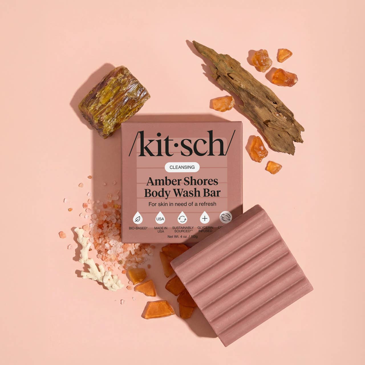 Amber Shores Body Wash Bar