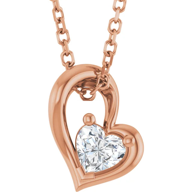 Diamond Heart Necklace