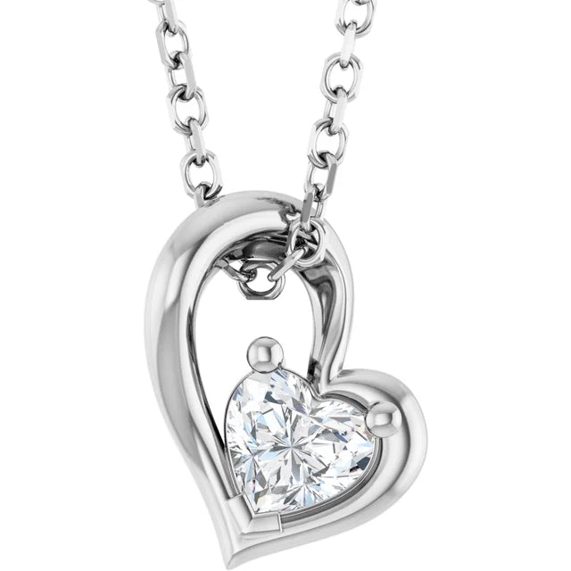 Diamond Heart Necklace