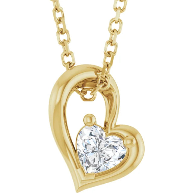 Diamond Heart Necklace