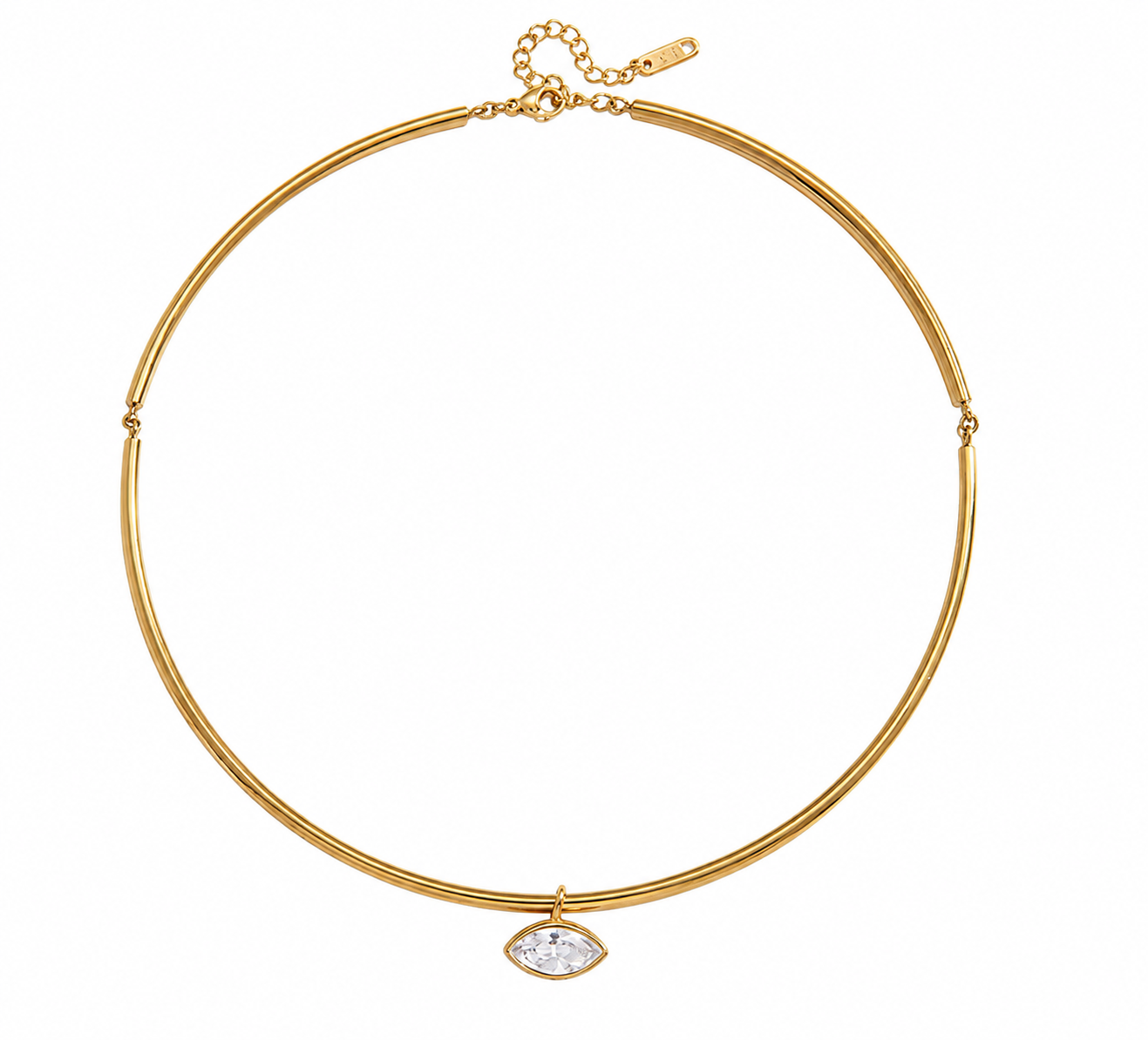 Collar Necklace - Marquise