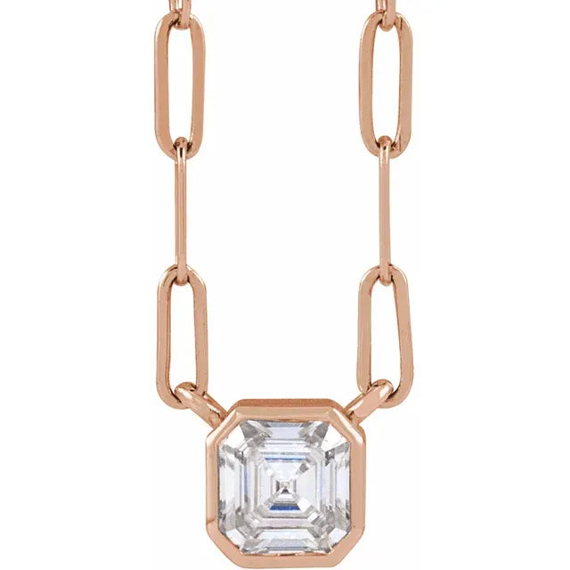 Lab-Grown Moissanite Necklace
