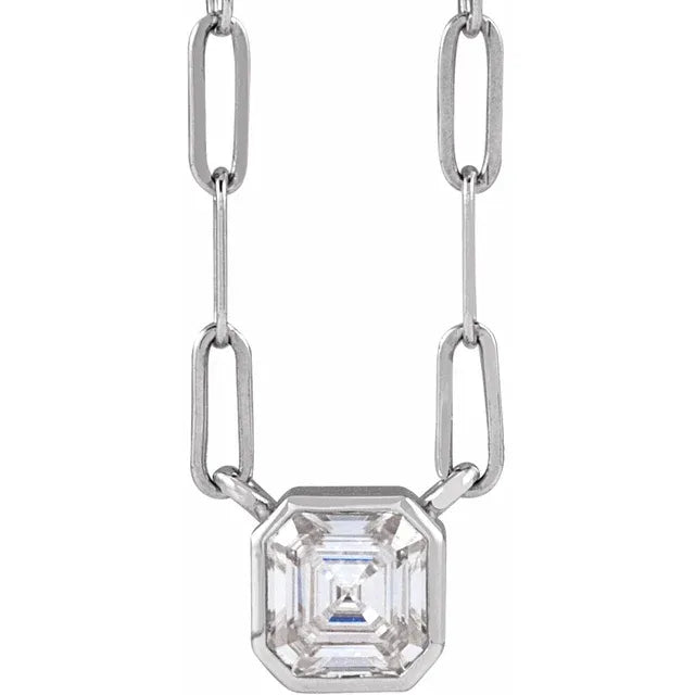 Lab-Grown Moissanite Necklace