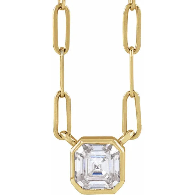 Lab-Grown Moissanite Necklace