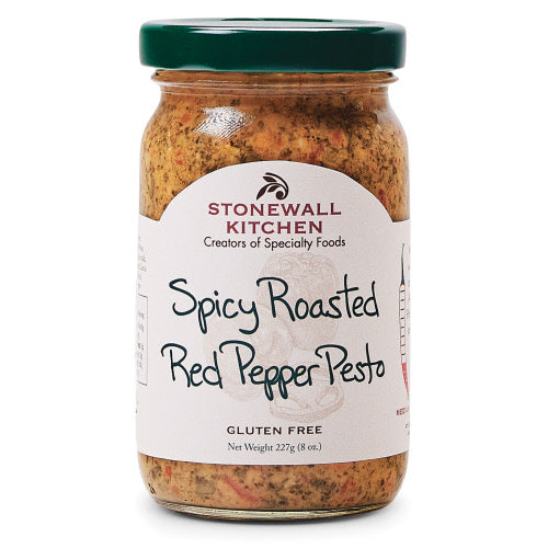 Spicy Roasted Red Pepper Pesto 8oz