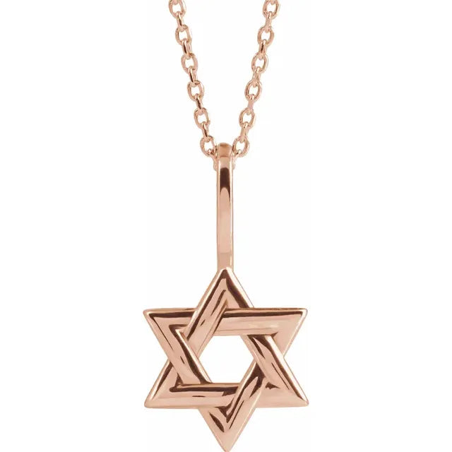 Star of David Necklace