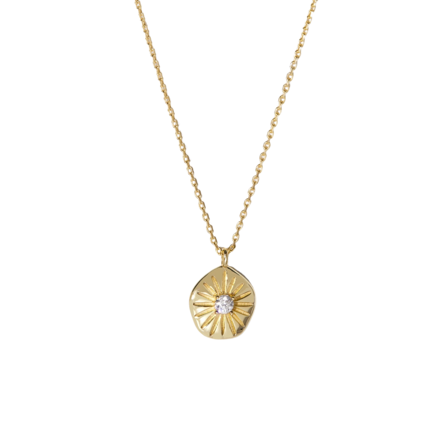 Sunburst Medallion Necklace