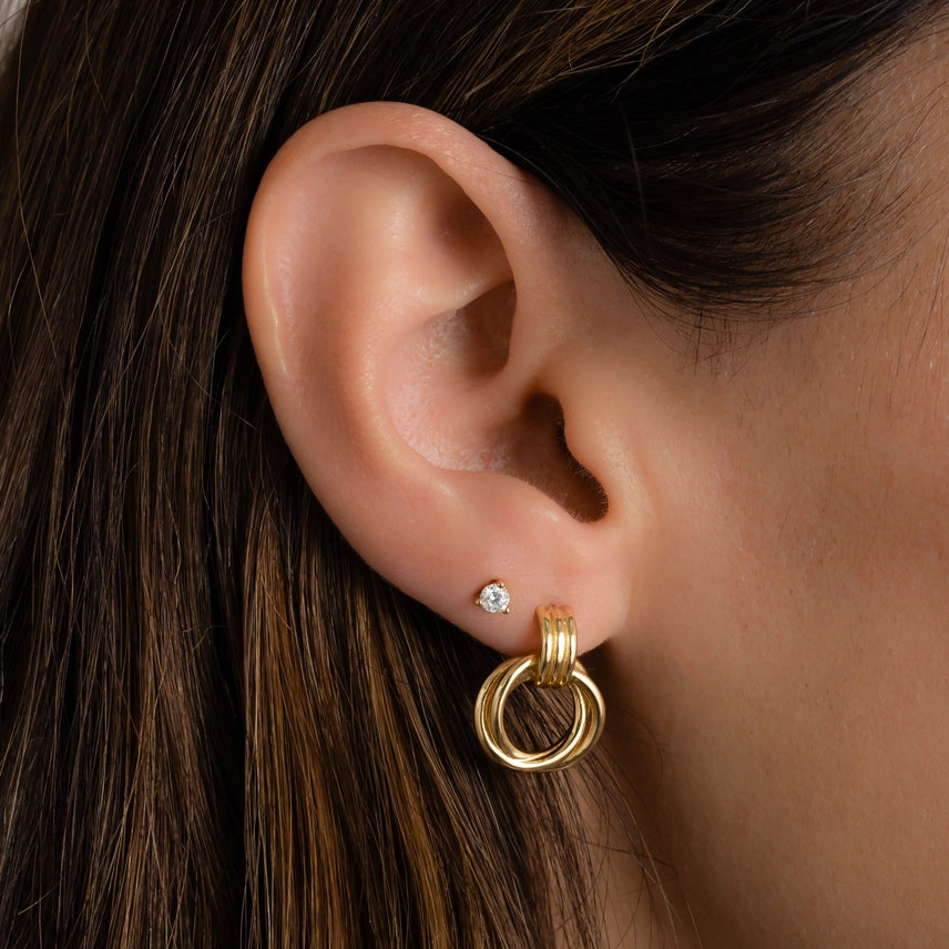 Knot Stud Earrings