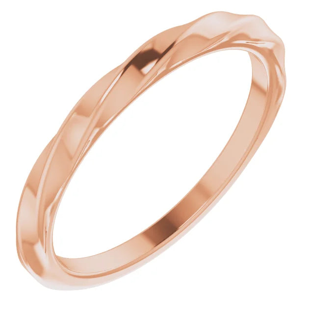 Twisted Stackable Stackable Ring