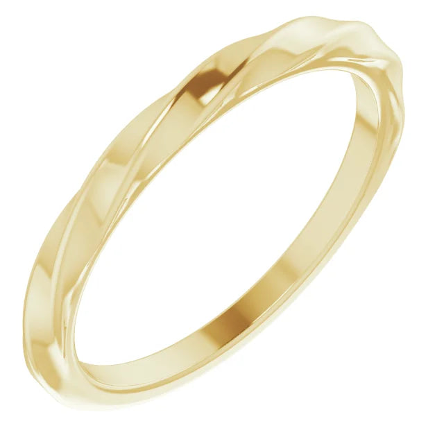Twisted Stackable Stackable Ring
